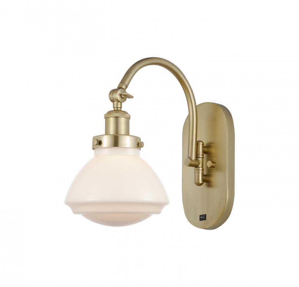 Olean - 1 Light - 7 inch - Satin Gold - Sconce