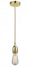 Innovations Lighting 100GD-10RE-3GD - Chelsea - 1 Light - 2 inch - Gold - Cord hung - Mini Pendant