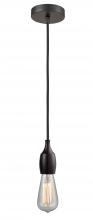 Innovations Lighting 100OB-10BK-3OB - Chelsea - 1 Light - 2 inch - Oil Rubbed Bronze - Cord hung - Mini Pendant