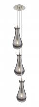 Innovations Lighting 103-451-1P-SN-G451-5SM - Owego - 3 Light - 7 inch - Brushed Satin Nickel - Multi Pendant