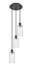 Innovations Lighting 113B-3P-BK-G434-7SDY - Crown Point - 3 Light - 13 inch - Matte Black - Multi Pendant