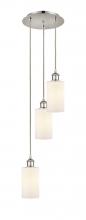 Innovations Lighting 113B-3P-PN-G801 - Clymer - 3 Light - 10 inch - Polished Nickel - Cord Hung - Multi Pendant