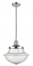 Innovations Lighting 201C-PC-G544 - Oxford - 1 Light - 12 inch - Polished Chrome - Cord hung - Mini Pendant