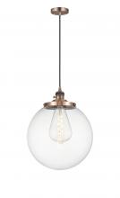 Innovations Lighting 201CSW-AC-G202-14 - Beacon - 1 Light - 14 inch - Antique Copper - Cord hung - Mini Pendant