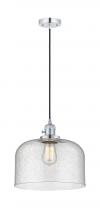 Innovations Lighting 201CSW-PC-G74-L - Bell - 1 Light - 12 inch - Polished Chrome - Cord hung - Mini Pendant