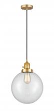 Innovations Lighting 201CSW-SG-G202-10 - Beacon - 1 Light - 10 inch - Satin Gold - Cord hung - Mini Pendant