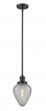 Innovations Lighting 201S-OB-G165-LED - Geneseo - 1 Light - 7 inch - Oil Rubbed Bronze - Stem Hung - Mini Pendant