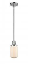 Innovations Lighting 201S-PC-G311 - Dover - 1 Light - 5 inch - Polished Chrome - Stem Hung - Mini Pendant