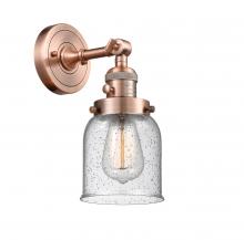 Innovations Lighting 203SW-AC-G54-LED - Bell - 1 Light - 5 inch - Antique Copper - Sconce