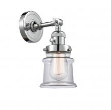 Innovations Lighting 203SW-PC-G182S-LED - Canton - 1 Light - 5 inch - Polished Chrome - Sconce