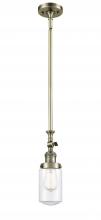 Innovations Lighting 206-AB-G312 - Dover - 1 Light - 5 inch - Antique Brass - Stem Hung - Mini Pendant