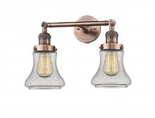 Innovations Lighting 208-AC-G194-LED - Bellmont - 2 Light - 17 inch - Antique Copper - Bath Vanity Light