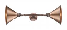 Innovations Lighting 208L-AC-M10-AC - Briarcliff - 2 Light - 10 inch - Antique Copper - Bath Vanity Light