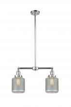 Innovations Lighting 209-PC-G262 - Stanton - 2 Light - 23 inch - Polished Chrome - Stem Hung - Island Light