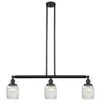 Innovations Lighting 213-OB-G302 - Colton - 3 Light - 38 inch - Oil Rubbed Bronze - Stem Hung - Island Light