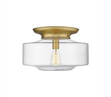 Innovations Lighting 221-1F-BB-G692-16 - Bridgeton - 1 Light - 16 inch - Brushed Brass - Flush Mount