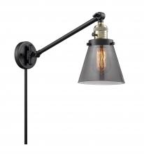 Innovations Lighting 237-BAB-G63-LED - Cone - 1 Light - 8 inch - Black Antique Brass - Swing Arm