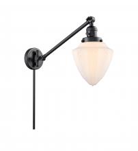 Innovations Lighting 237-BK-G661-7 - Bullet - 1 Light - 7 inch - Matte Black - Swing Arm