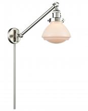 Innovations Lighting 237-SN-G321 - Olean - 1 Light - 9 inch - Brushed Satin Nickel - Swing Arm