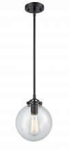 Innovations Lighting 284-1S-OB-G204-8 - Beacon - 1 Light - 8 inch - Oil Rubbed Bronze - Cord hung - Mini Pendant