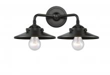 Innovations Lighting 284-2W-OB-M5-OB - Railroad - 2 Light - 16 inch - Oil Rubbed Bronze - Bath Vanity Light