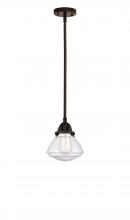 Innovations Lighting 288-1S-OB-G324 - Olean - 1 Light - 7 inch - Oil Rubbed Bronze - Cord hung - Mini Pendant