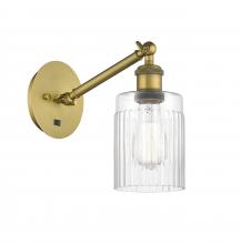 Innovations Lighting 317-1W-BB-G342 - Hadley - 1 Light - 5 inch - Brushed Brass - Sconce