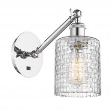 Innovations Lighting 317-1W-PC-G112C-5CL - Cobbleskill - 1 Light - 5 inch - Polished Chrome - Sconce