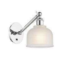 Innovations Lighting 317-1W-PC-G411 - Dayton - 1 Light - 6 inch - Polished Chrome - Sconce