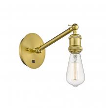 Innovations Lighting 317-1W-SG - Belfast - 1 Light - 5 inch - Satin Gold - Sconce