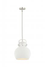 Innovations Lighting 410-1SM-PN-M410-10W - Newton Sphere - 1 Light - 10 inch - Polished Nickel - Mini Pendant