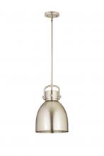 Innovations Lighting 410-1SM-SN-M412-10SN - Newton Sphere - 1 Light - 10 inch - Satin Nickel - Mini Pendant