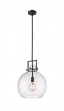 Innovations Lighting 411-1SL-BK-G410-14SDY - Newton Sphere - 1 Light - 14 inch - Matte Black - Pendant