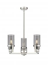 Innovations Lighting 426-3CR-SN-G426-8SM - Utopia - 3 Light - 22 inch - Satin Nickel - Pendant