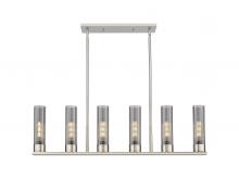 Innovations Lighting 429-6I-SN-G429-11SM - Empire - 6 Light - 44 inch - Satin Nickel - Linear Pendant