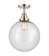 Innovations Lighting 447-1C-PN-G204-12 - Beacon - 1 Light - 12 inch - Polished Nickel - Flush Mount