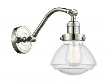 Innovations Lighting 515-1W-PN-G324 - Olean - 1 Light - 7 inch - Polished Nickel - Sconce