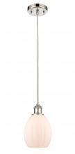 Innovations Lighting 516-1P-PN-G81 - Eaton - 1 Light - 6 inch - Polished Nickel - Cord hung - Mini Pendant