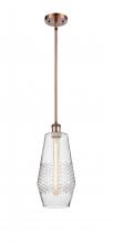 Innovations Lighting 516-1S-AC-G684-7 - Windham - 1 Light - 7 inch - Antique Copper - Mini Pendant