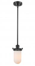 Innovations Lighting 516-1S-BK-CE231-W - Kingsbury - 1 Light - 4 inch - Matte Black - Mini Pendant