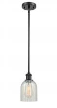 Innovations Lighting 516-1S-BK-G2511 - Caledonia - 1 Light - 5 inch - Matte Black - Mini Pendant