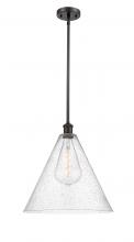 Innovations Lighting 516-1S-OB-GBC-164 - Berkshire - 1 Light - 16 inch - Oil Rubbed Bronze - Pendant