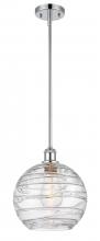 Innovations Lighting 516-1S-PC-G1213-10 - Athens Deco Swirl - 1 Light - 10 inch - Polished Chrome - Mini Pendant