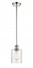 Innovations Lighting 516-1S-PN-G112-LED - Cobbleskill - 1 Light - 5 inch - Polished Nickel - Mini Pendant