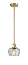 Innovations Lighting 516-1S-SG-G92 - Fenton - 1 Light - 7 inch - Satin Gold - Mini Pendant