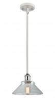 Innovations Lighting 516-1S-WPC-G132 - Orwell - 1 Light - 8 inch - White Polished Chrome - Mini Pendant