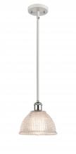 Innovations Lighting 516-1S-WPC-G422 - Arietta - 1 Light - 8 inch - White Polished Chrome - Mini Pendant