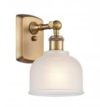 Innovations Lighting 516-1W-BB-G411 - Dayton - 1 Light - 6 inch - Brushed Brass - Sconce