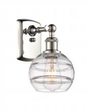 Innovations Lighting 516-1W-PN-G556-6CL - Rochester - 1 Light - 6 inch - Polished Nickel - Sconce