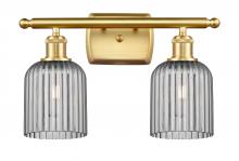 Innovations Lighting 516-2W-SG-G559-5SM - Bridal Veil - 2 Light - 15 inch - Satin Gold - Bath Vanity Light